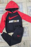 3 IP ŞARDONLU JUST DO İT EŞOFMAN TAKIMI  Kırmızı