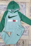 3 IP ŞARDONLU JUST DO İT EŞOFMAN TAKIMI  Koyu Yeşil