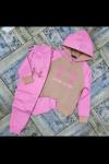 3 İP UNDER ARMOUR POLAR EŞOFMAN TAKIMI  Pembe