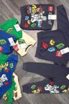 3 İP ZARA MODEL LEGO ERKEK TAKIM  Yeşil