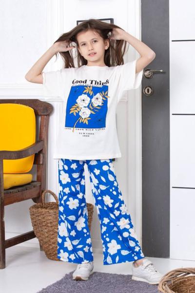 GOOD THİNGS İSPANYOL KIZ TAKIM Mavi