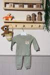 AYICIKLI FİTİLLİ BEBEK TAKIM  Yeşil