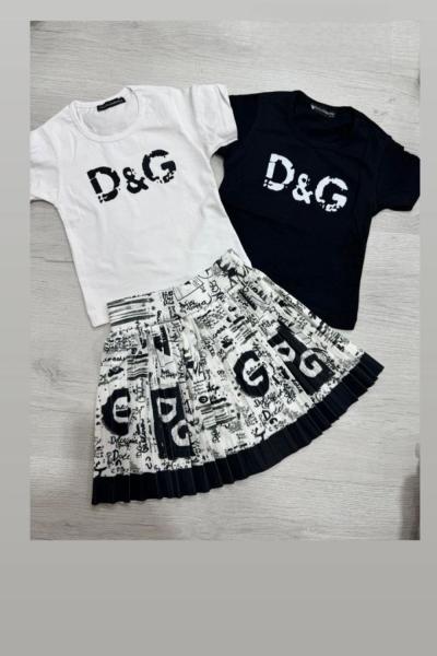 D-G ETEKLİ TAKIM Beyaz