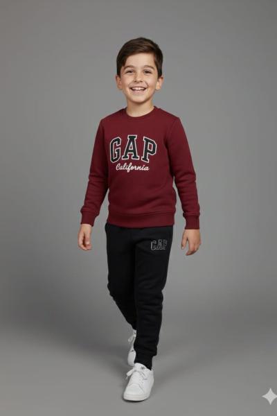 GAP CALİFORNİA İKİ İP ŞARDONLU TARZ TAKIM Kırmızı