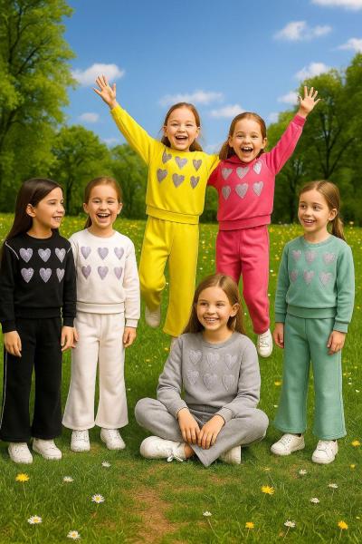 KALPLERİ TAŞLI ŞARDONLU İSPANYOL KIZ TARZ TAKIM  Mint Yeşili