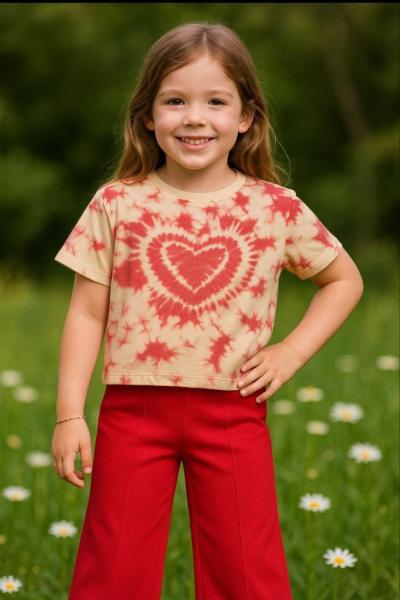 KALPLİ EBRULİ TŞÖRTLÜ KIZ İSPANYOL TAKIM  Fuşya