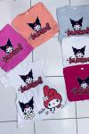 KUROMİ HELLO KISAKOL KIZ ELBİSE Sarı