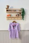 KUROMİ TÜL KIZ ELBİSE Lila