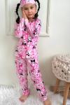 KUROMİLİ PİJAMA TAKIMI Pembe