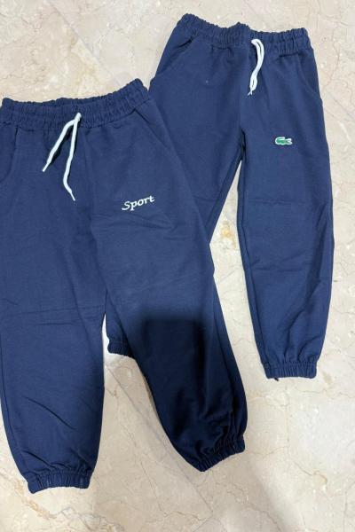 LACOSTE İŞARETLİ TEK EŞOFMAN ALTI Mavi