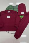 NEW FASHİON STYLE BERELİ TAKIM  Bordo