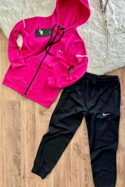 NİKE DALGIÇ KUMAŞ İKİLİ UNİSEX TAKIM Fuşya