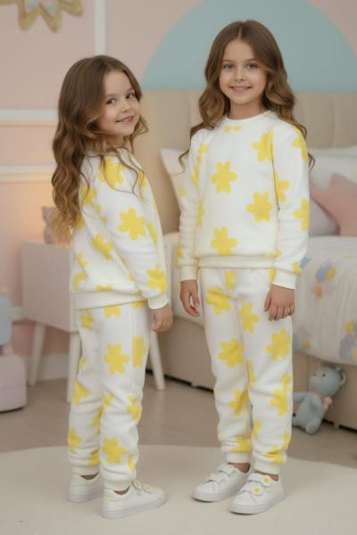 SARI PAPATYA MODEL KIZ TAKIM Sarı