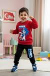 SONİC BASKILI ERKEK TAKIM Kırmızı