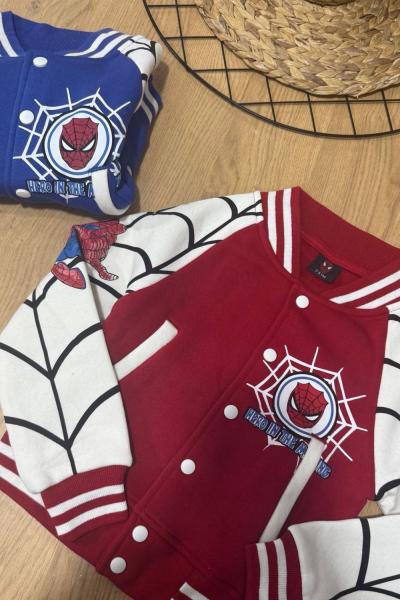 SPERDERMANLI TEK KOLAJ CEKET  Kırmızı