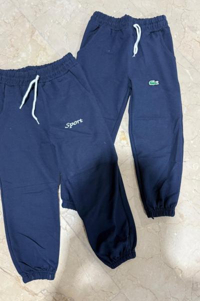 SPORT YAZILI TEK EŞOFMAN ALTI Mavi