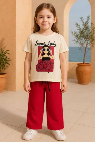 SUPER LADY ALT KETEN İSPANYOL TAKIM  Fuşya