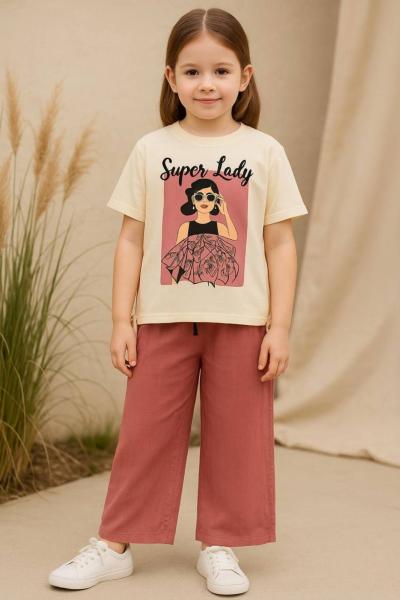 SUPER LADY ALT KETEN İSPANYOL TAKIM  Gül