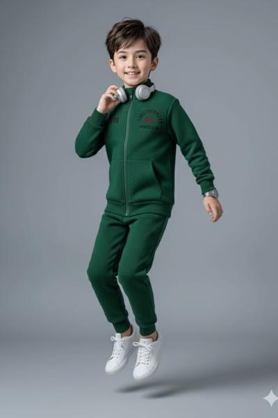 TOGETHERNESS SPORT 1978 YAZILI EŞOFMAN TAKIMI  Yeşil