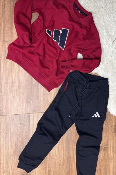 YENİ ADİDAS İKİ İP ŞARDONLU TAKIM Kırmızı