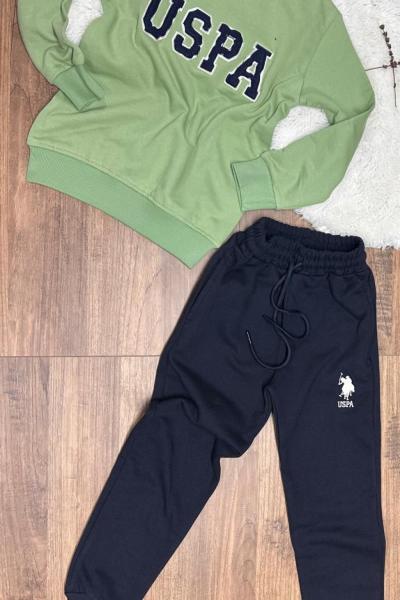 YENİ USPA İKİ İP ŞARDONLU TAKIM Yeşil