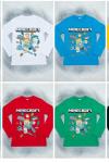 MİNECRAFT UZUN KOL TEK SWEET  Beyaz