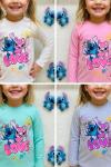 STİTCH LOVE UZUN KOL TEK SWEET  Pembe