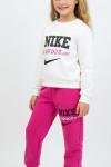 2 İP ŞARDONLU NIKE JUST DO IT  EŞOFMAN TAKIMI  Krem