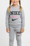 2 İP ŞARDONLU NIKE JUST DO IT  EŞOFMAN TAKIMI  Gri