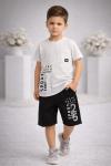SPORT CODE 25 CEPLİ ŞORTLU TAKIM  Beyaz