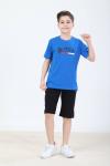 GARSON BOY USPA SİNCE ŞORTLU TAKIM  Mavi