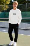 LACOSTE ENJEKSİYON BASKI OYSHO KUMAŞ TAKIM  Beyaz