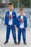 SPİDERMAN 3 LÜ İÇ BADİLİ EŞOFMAN TAKIMI  Mavi