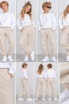 2 İP PENYE KUMAŞ UNISEX EŞOFMANALTI  Bej