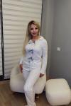 ÖNÜ 3 GRİ FİYONKLU MİNİK KARTANELİ YUMOŞ PİJAMA Beyaz